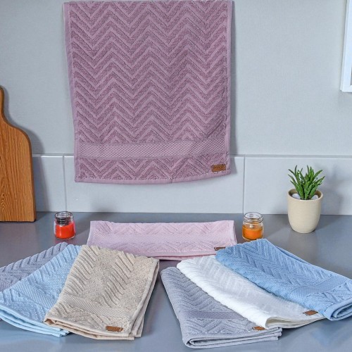 MİCROCOTTON ZİGZAG DESEN 30X50 DÜZİNESİ 720 GR.